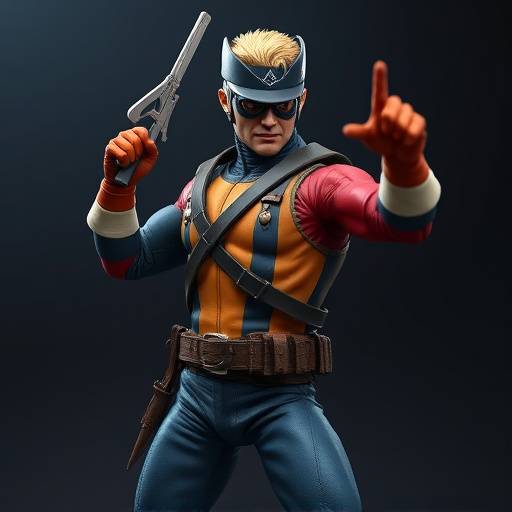 Action figure of Captain Calico